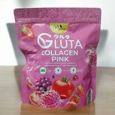 Picture of Manee Gluta Collagen Pink Juice for girl- Multicolor
