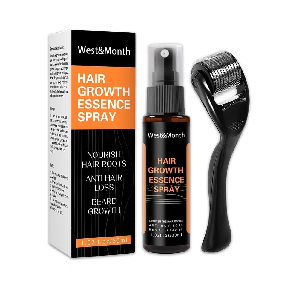 Picture of West & Month Hair Growth Essence Spray Hair Loss Product Hair Regrowth Spray Anti Preventing Hair Loss- Multicolor