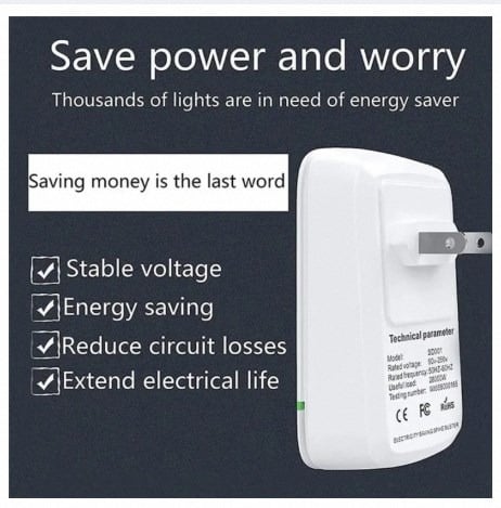 Picture of Stopwatt Energy Saving Device Power Energy Saver Pro Electricity Saving Box Power Saving Device Electricity Saving Device Save Electricity- Multicolor