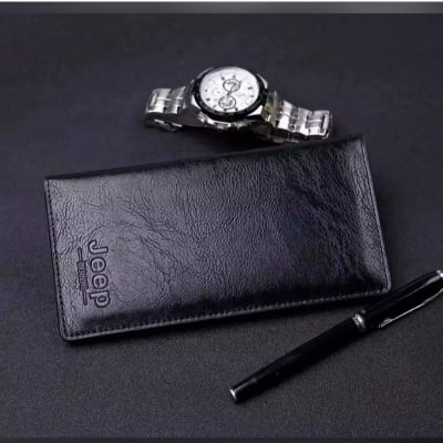 Picture of Jeep Artificial Leather wallet for men- Multicolor