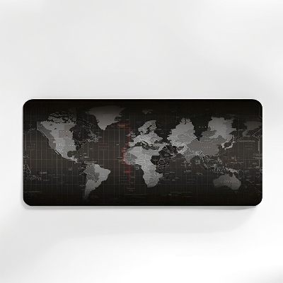 Picture of Large Gaming Mouse Pad, Waterproof Extra Large Big Mouse Pad with Stitched Edge, Non-Slip Black Computer Long Mousepad Desk Mat for Gamer, Office & Home, Black-Multicolor