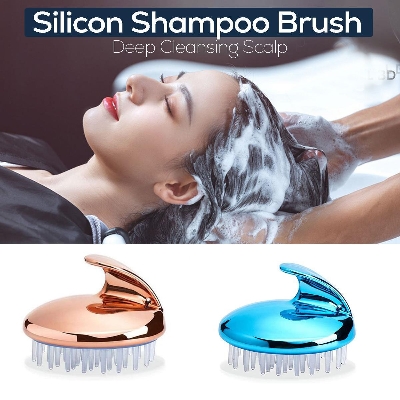 Picture of soft Silicone Hair Scalp Massager Shampoo Brush Head Shower Comb Massager Cleaning Clean Scrub Hair Brush soft Silicone Hair Scalp Massager Shampoo Brush Head Shower Comb Massager Cleaning Clean Scrub Hair Brush Ratings 2-Multicolor