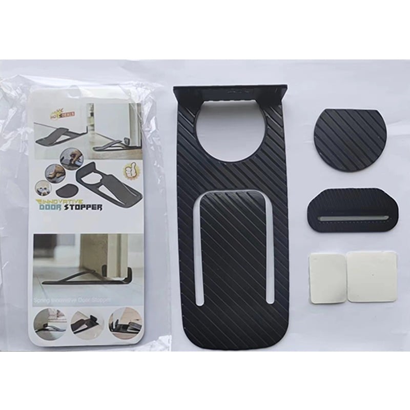 Picture of Multi-function Door Stopper Safety Protector Creative Door Open Wedge Shaped Holder Safe Floor Door Stopper Support Wholesale-Multicolor