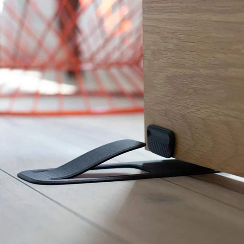 Picture of Multi-function Door Stopper Safety Protector Creative Door Open Wedge Shaped Holder Safe Floor Door Stopper Support Wholesale-Multicolor