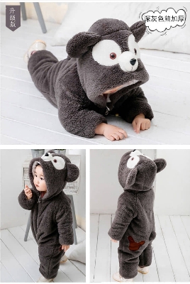 Picture of Perineum Newborn Baby Clothes Infant Jumpsuit Monkey Romper Overalls Jumpsuit Winter New Born Baby Clothes Halloween Clothes Boy Rompers Kids Panda Costume For Girl Infant Baby Blanket-Multicolor - 1-2yrs