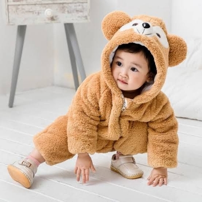 Picture of Perineum Newborn Baby Clothes Infant Jumpsuit Monkey Romper Overalls Jumpsuit Winter New Born Baby Clothes Halloween Clothes Boy Rompers Kids Panda Costume For Girl Infant Baby Blanket-Multicolor - 1-2yrs