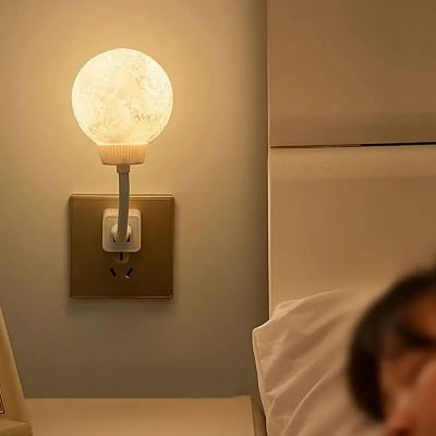 Picture of NEW Portable Voice Control USB Light Laptop Light Small Night Light for Bedroom Bedside Reading Sleeping-Multicolor