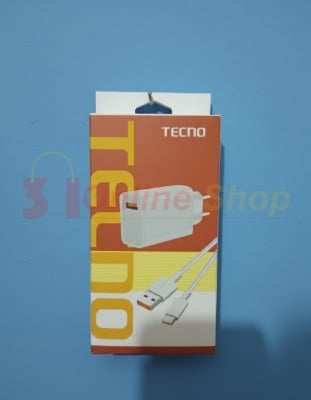 Picture of Tecno 33W Fast Charger Type-C Cable for Quick Charging, Quick Charging Power Adapter with Adaptive Smart Charging for Tecno Camon 20 Pro 5G, Tecno Camon 20 Pro, Tecno Pova 3, and Tecno Spark 30 Pro.-Multicolor