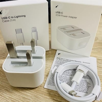 Picture of For 20W USB C Power Adapter Charger FOR iphone 14/13/12/11/X with type c to lightg cable Three pin