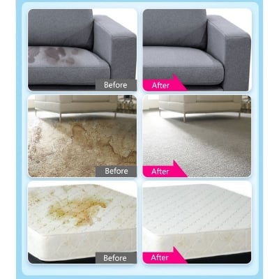 Picture of Wall Cloth Effective Fabric Sofa Cleaner Water-free House Cleaning Sofa Cleaning Foam Dry Cleaner Easily Remove Stubborn Stains Cloth Carpet Detergent Home-Multicolor