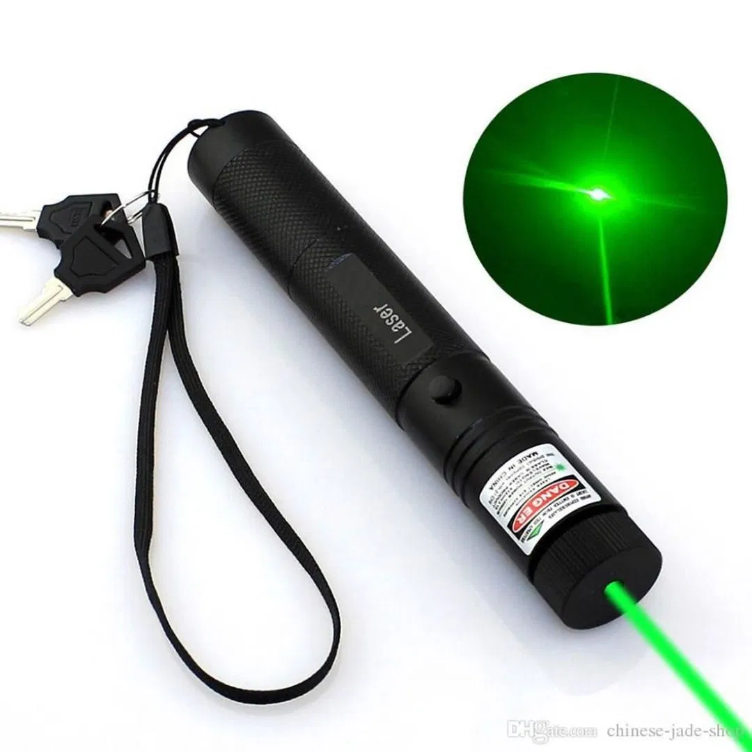 Picture of New Green Laser Pointer Long-Range Laser Pointer High Power-Rechargeable Laser Pointer for Hiking, Presentations & Outdoor Use-Multicolor