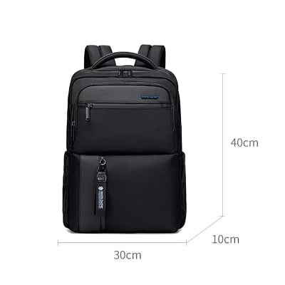 Picture of ARCTIC HUNTER AH Business Laptop Backpack for Men Work Commuting, Large Travel Carry On Backpack Flight Approved for Airplane, Professional Adult College Backpacks Casual Daypack,-Black