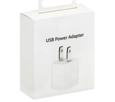 Picture of Iphone 5wat Adapter USB Wall Adapter  (Only Adapter)-White