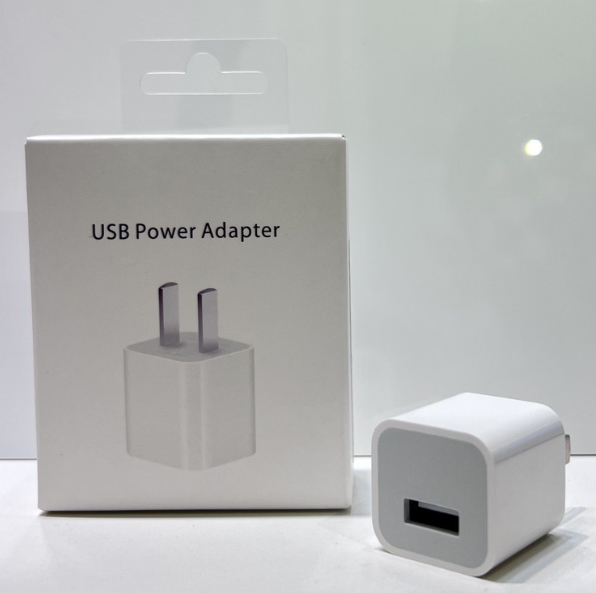 Picture of Iphone 5wat Adapter USB Wall Adapter  (Only Adapter)-White