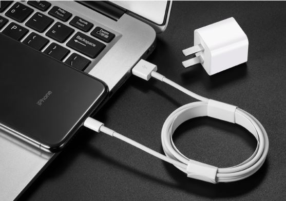 Picture of for iphone 5 watt charger adapter with cable for iphone