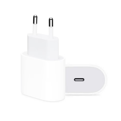 Picture of NEW iPhone 20W USB-C Power Adapter Wall Charger Genuine For iPhone 14 13 12 11 And samsung-White