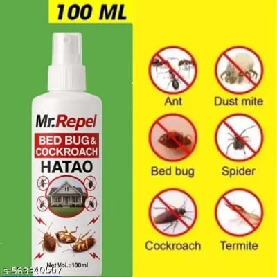 Picture of Powerfull Natural Bedbug Killer Spray| Khatmal Marne Ki Dawai Long Lasting, Chemical Free, Pet Safe, Kids Safe, Eco-Friendly Bedbug Mite Removal