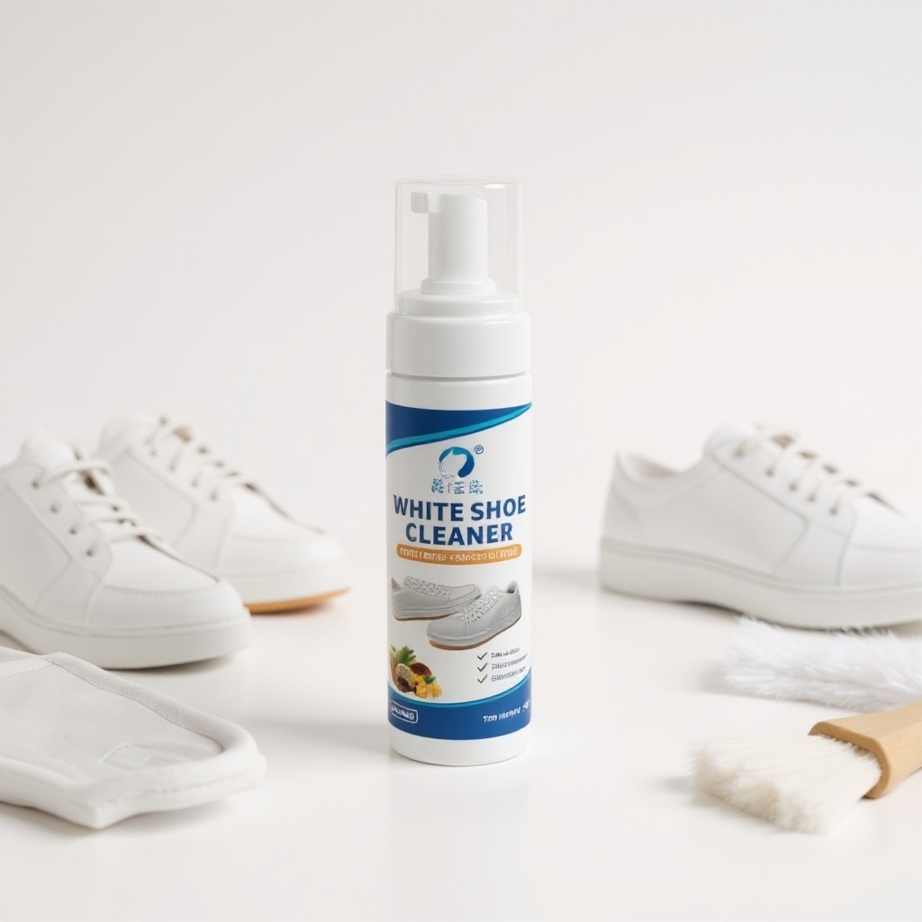 Picture of Shoe Cleaner, Sneaker Cleaner with Brush & Towel, Foam Shoe Cleaning Kit for White Shoes, Leather, Boots, Canvas-Multicolor