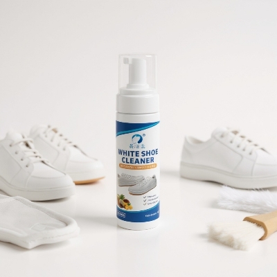 Picture of Shoe Cleaner, Sneaker Cleaner with Brush & Towel, Foam Shoe Cleaning Kit for White Shoes, Leather, Boots, Canvas-Multicolor