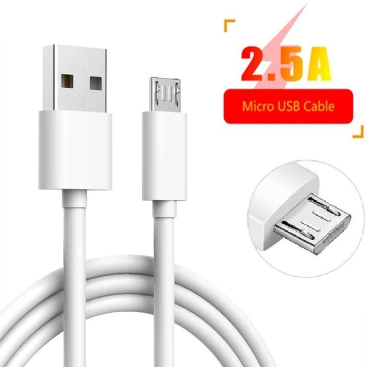 Picture of Tecno Micro usb Type-B Cable Fast Charging Data Cable-White