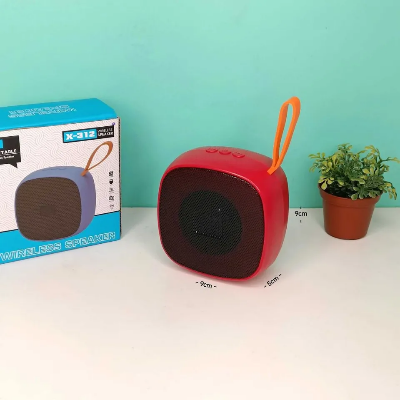 Picture of X-312 Bluetooth, USB, SD Card & FM Radio Supported Wireless Speaker-Multicolor