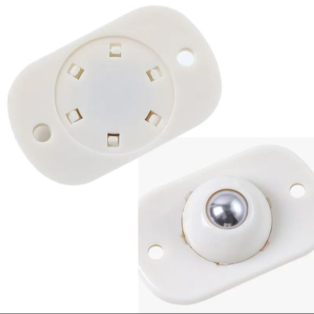 Picture of Mini Swivel 360° Rotatable Caster Wheels Self Adhesive Universal Wheels Boxes Small Furniture 4 Pcs-Multicolor