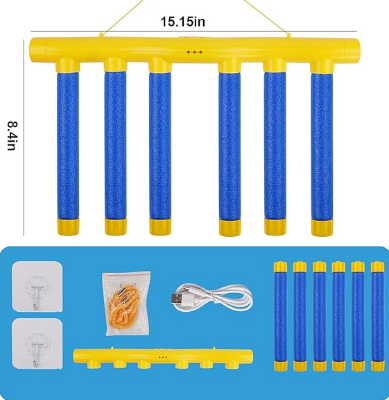 Picture of Fun Challenge Falling Sticks Game Toys Set for Training Reaction Ability Educational Activity Parent-Child Family Party Game Toy-Multicolor