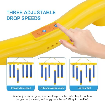 Picture of Fun Challenge Falling Sticks Game Toys Set for Training Reaction Ability Educational Activity Parent-Child Family Party Game Toy-Multicolor