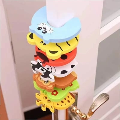Picture of 1 Piece Baby Safety Door Stopper for Baby finger protection-Multicolor