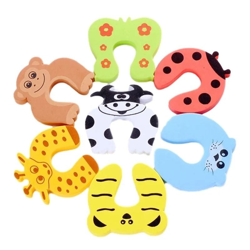 Picture of 1 Piece Baby Safety Door Stopper for Baby finger protection-Multicolor