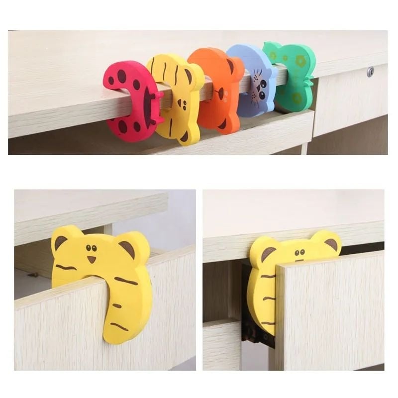Picture of 1 Piece Baby Safety Door Stopper for Baby finger protection-Multicolor