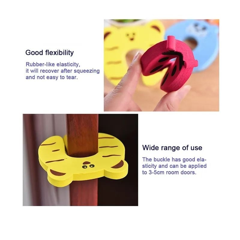 Picture of 1 Piece Baby Safety Door Stopper for Baby finger protection-Multicolor