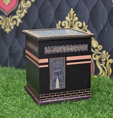 Picture of Kabah Umrah Saving Bank Box Umrah Kabba Saving Kaaba Design Saving Box kabba saving bank, umrah saving box, kaaba design money box, islamic savings box, umrah savings bank, kaaba money box, islamic gift saving box, umrah preparation savings