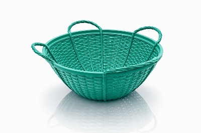 Picture of Big Size Jhury fruit Storage Basket with Handle, Gift Hamper Basket, Picnic 1 PICE-Multicolor