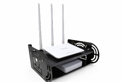 Picture of New Disign Metal Router Stand Router Storage Box Router Storage Wifi Router Storage Box-Black