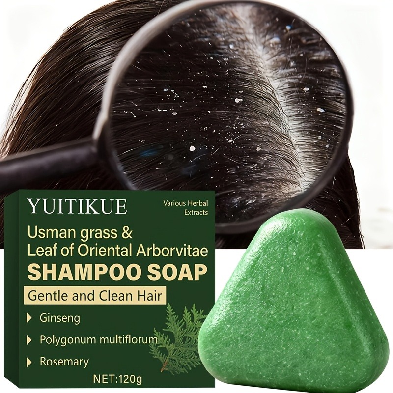 Picture of Seven Nature Green Soap Shampoo Bar