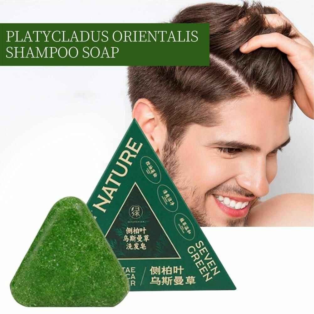 Picture of Seven Nature Green Soap Shampoo Bar