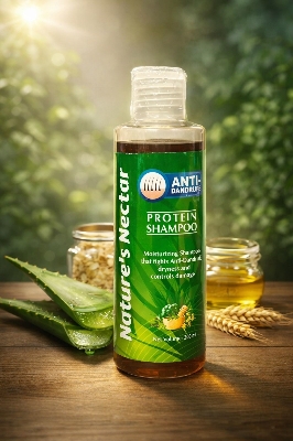 Picture of Natures Nectar ANTI Dandruff Protein Hair Shampoo-Multicolor