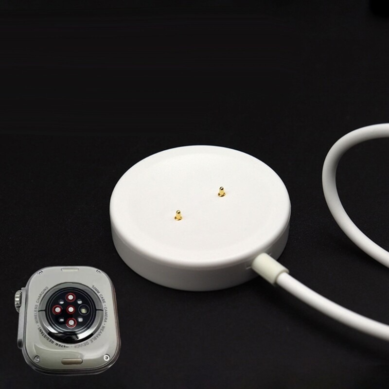 Picture of New Watch Charging Cable for WS9C WS9A WS9 Pro, GS37, S9 Ultra / S9 Ultra Max / S8 Ultra Magnetic Charger Dock Cradle, USB Charger Cord, Portable-Multicolor