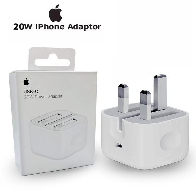 Picture of For 20W USB.C Power Adapter FOR iphone 13/12/11/X - Three pin ( Only Adapter )
