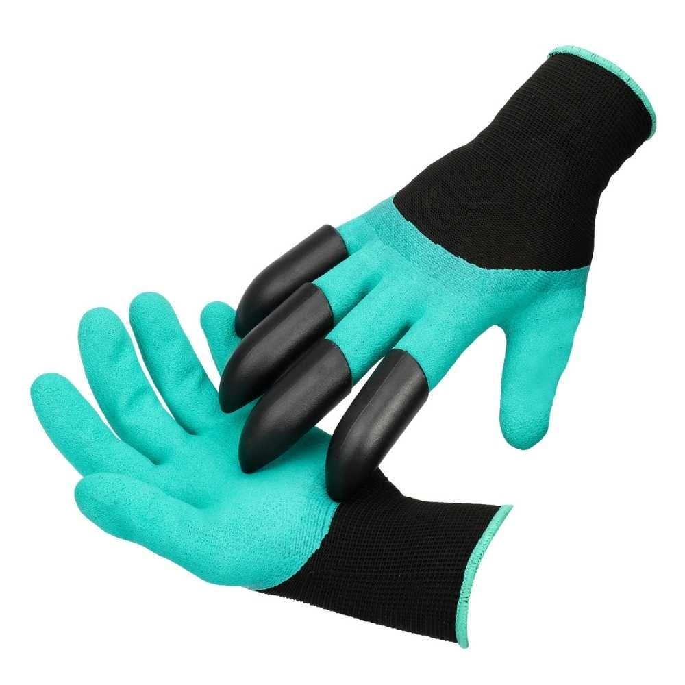 Picture of Gardening Gloves, Thorn Resistant Safe Garden Gloves for Pruning Roses 1 pair-Multicolor