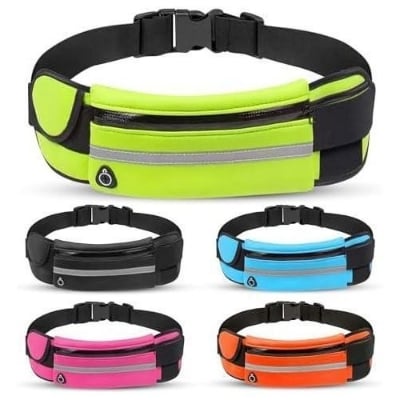 Picture of Waist Bag Belt Bag Running Waist Bag Sports Portable Gym Bag Hold Water Cycling Phone bag Waterproof Women running belt-Multicolor