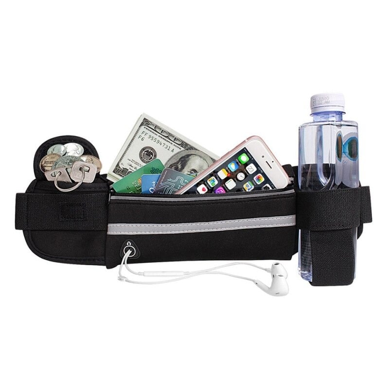 Picture of Waist Bag Belt Bag Running Waist Bag Sports Portable Gym Bag Hold Water Cycling Phone bag Waterproof Women running belt-Multicolor