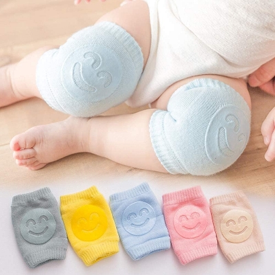 Picture of BOSONER Baby Crawling Anti-Slip Knee, Unisex Baby Toddlers Kneepads-Multicolor-0-3 years