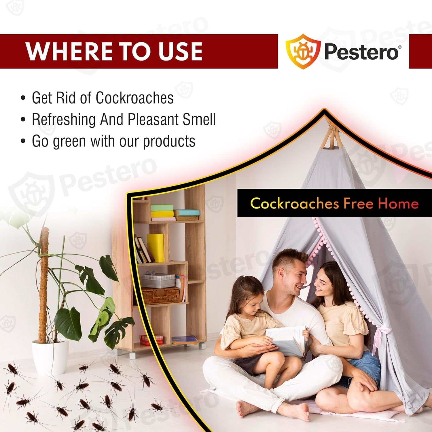 Picture of New Permanent Cockroach Killer Spray | Herbal Cockroach Repellent For Home Kitchen |Cockroach Spray | Cocroches Killers Organic | Permanent Solution For Cockroaches | Anti Roach | Cocroch Kiler (500 ml)-Cockroach Killer