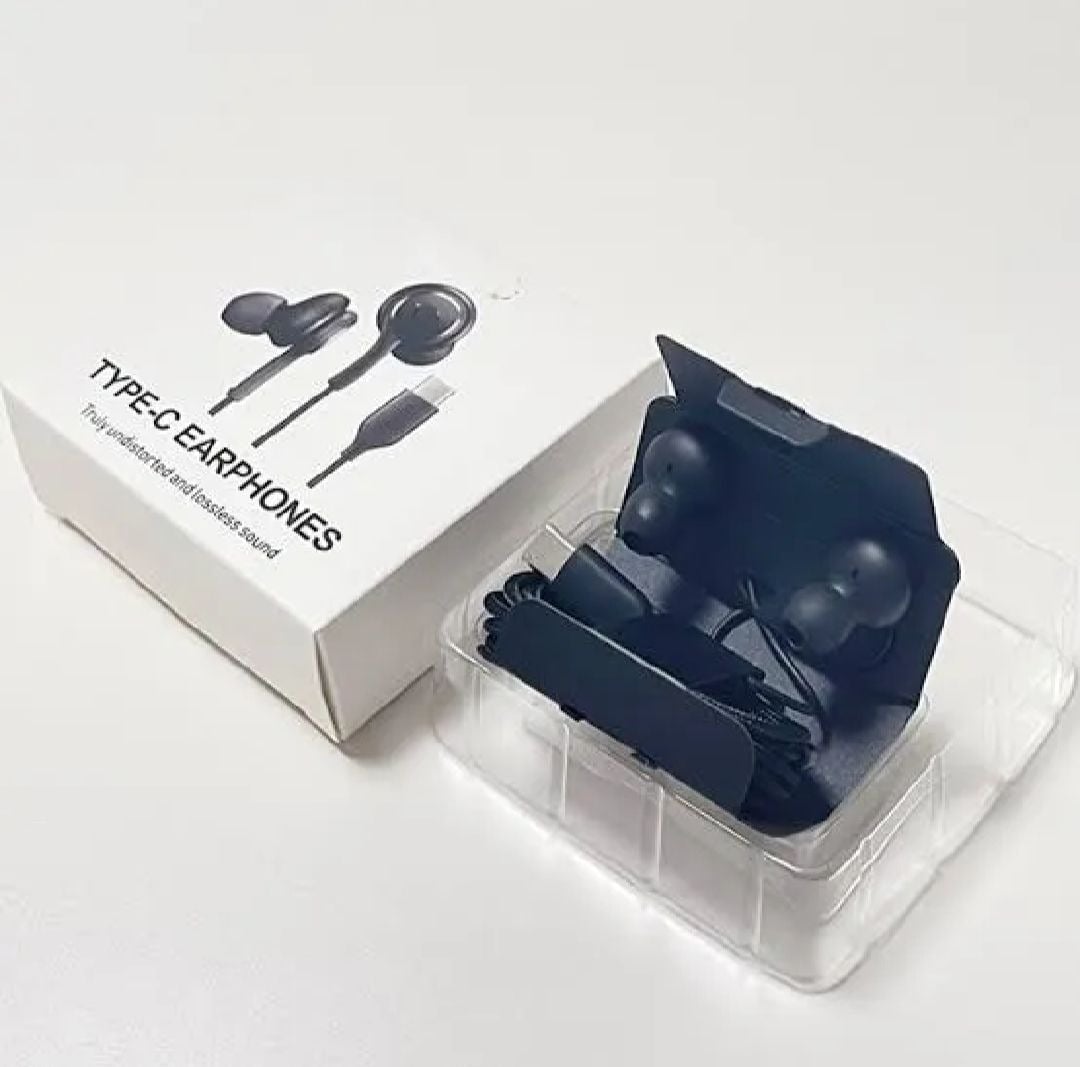 Picture of AKG Samsung Headphone Type C Earphone For Samsung, iphone, Realme-Black