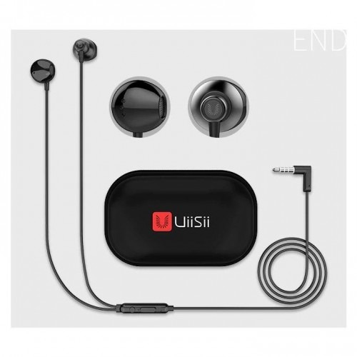 Picture of UiiSii HM12 Gaming Headset On-Ear Deep Bass Good Treble Earphone With Pouch-Black