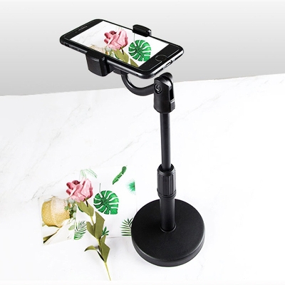 Picture of Height Adjustable Mobile Phone Stand Tripod - Signifying Quality - Simple To Use-Black