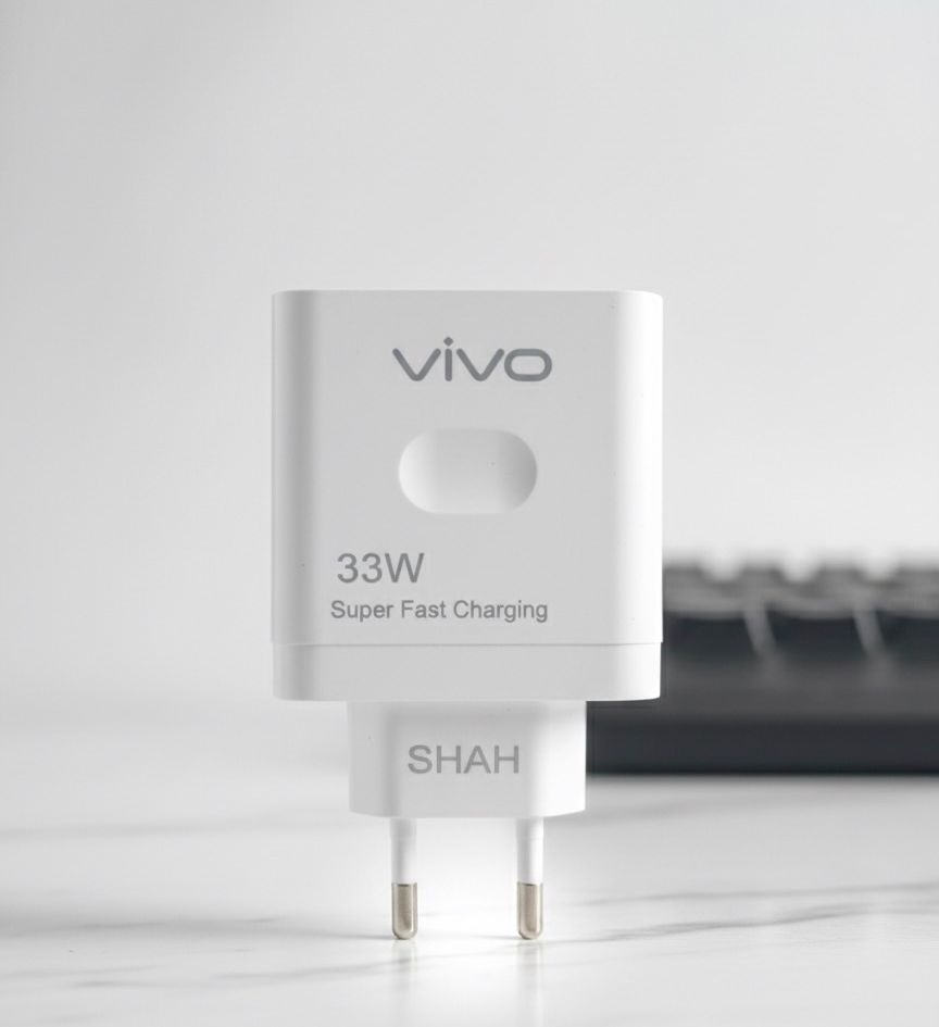 Picture of Vivo 33W Type B Fast charger premium quality-White