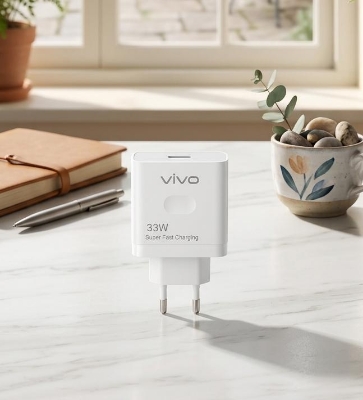 Picture of Vivo 33W Type B Fast charger premium quality-White